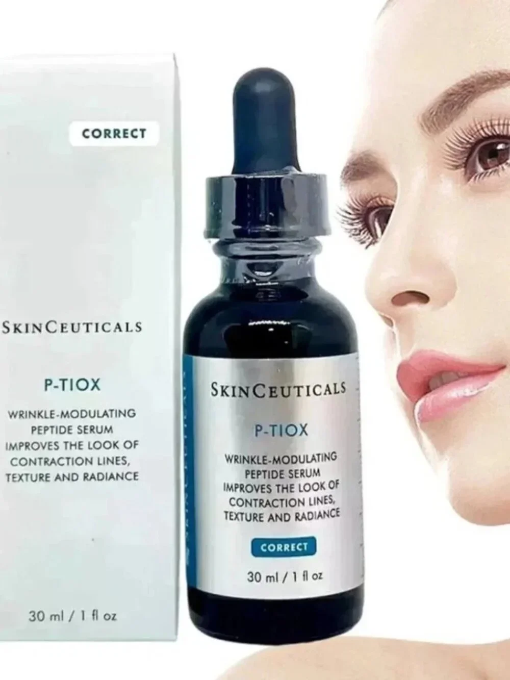 NEW Skinceuticals P-TIOX Wrinkle-Modulating Peptide Serum 1 fl oz/30ml SEALED